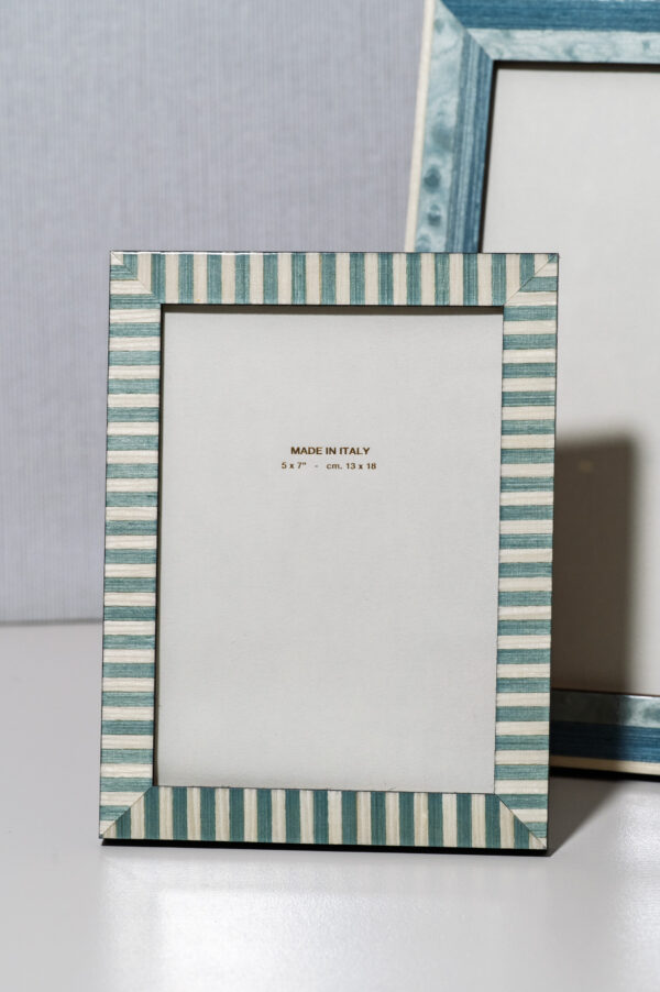 Peppermint Stripe Photograph Frame