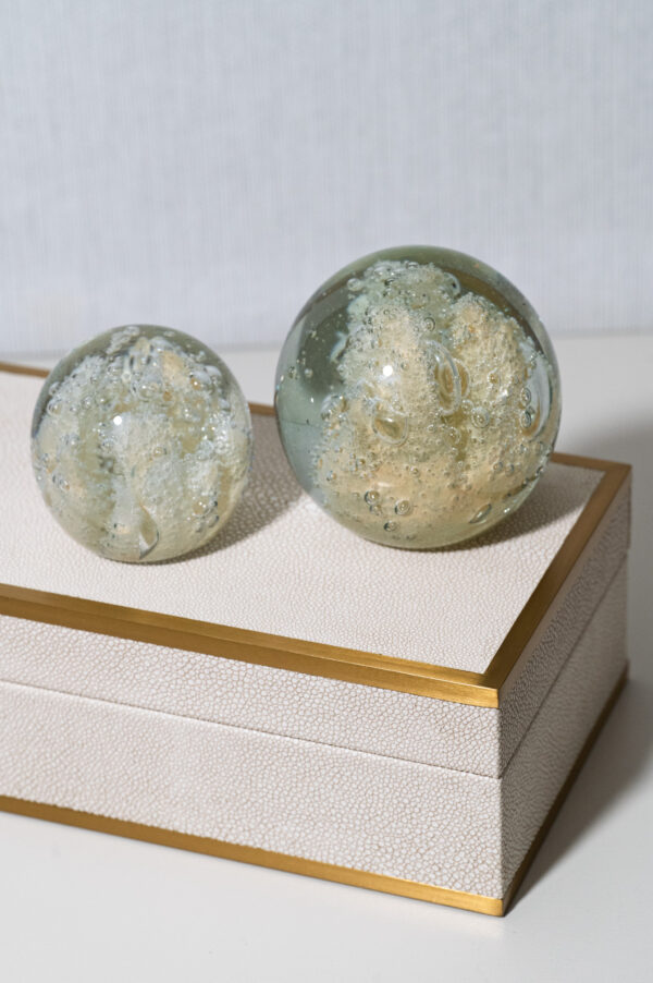 Pearl Urchin Paperweight Large