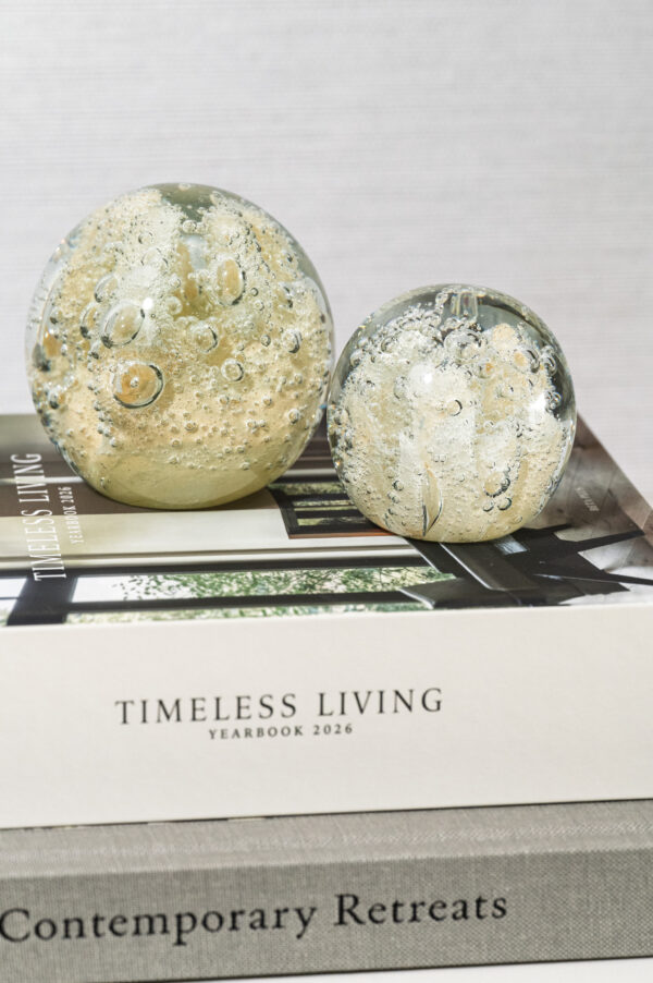 Pearl Urchin Paperweight Small
