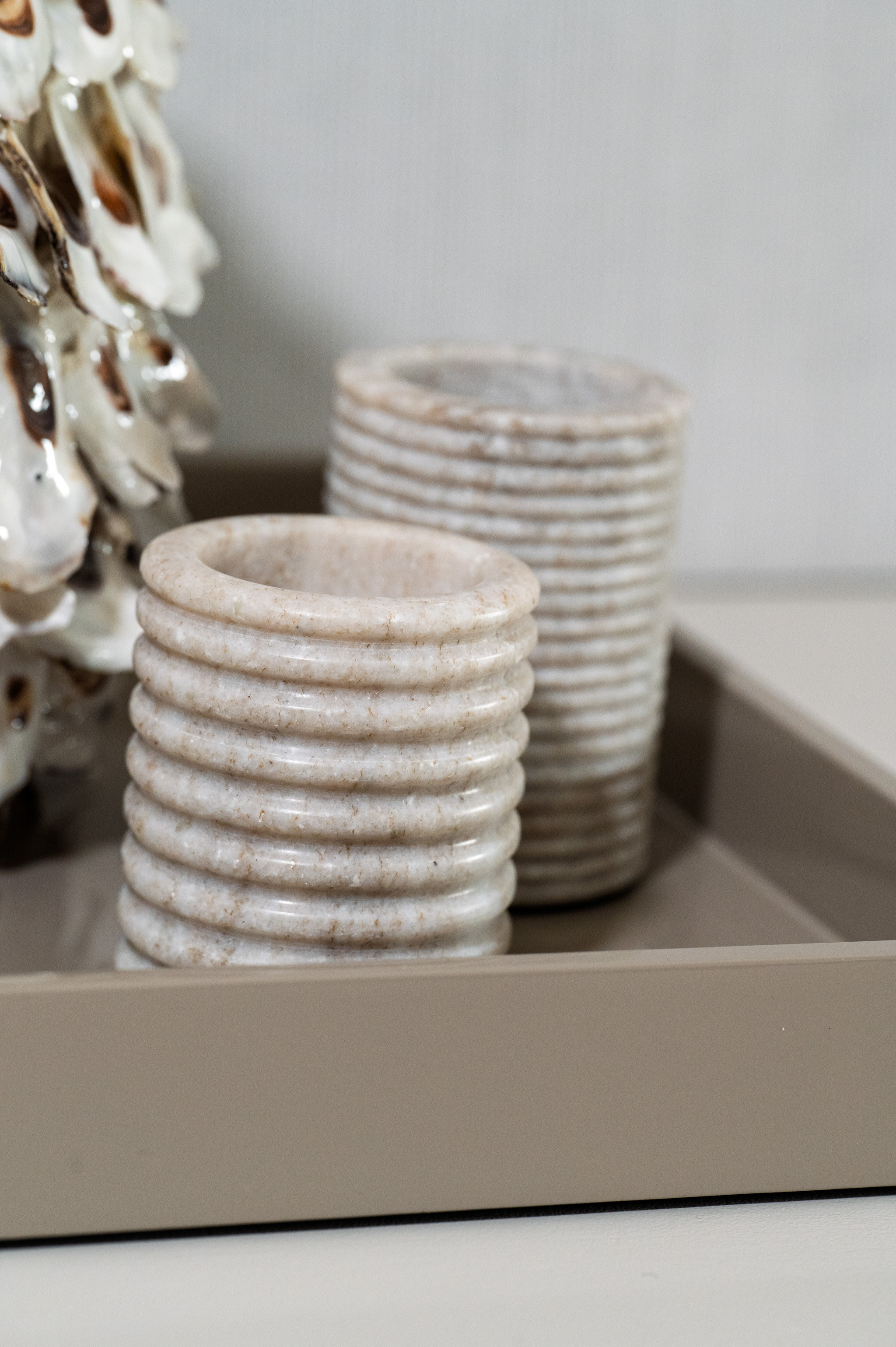 Sand Marble Tealight Set of 2 - Image 2