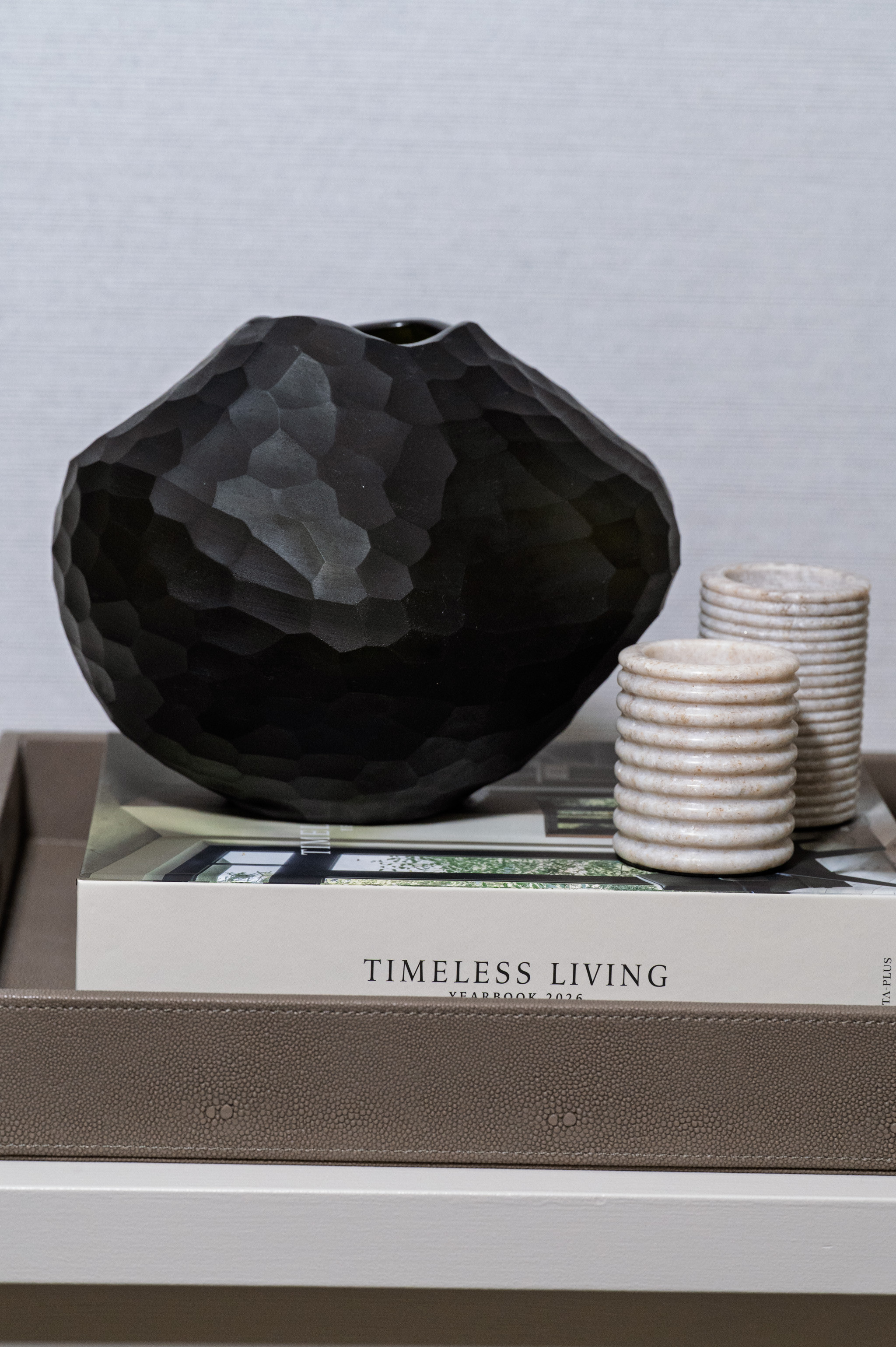Sand Marble Tealight Set of 2 - Image 3